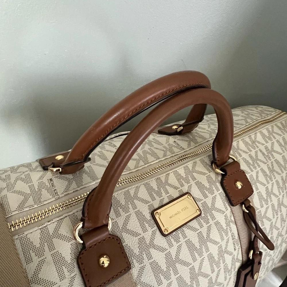 Michael Kors weekender travel duffle bag